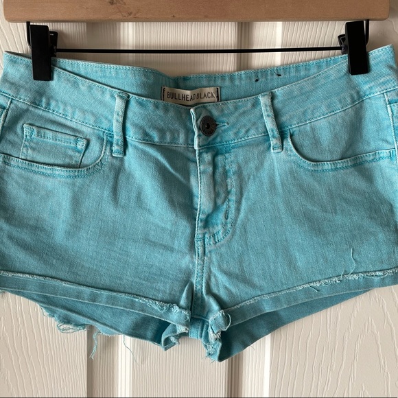 Bullhead black short shorts. Size 7 - Picture 2 of 9